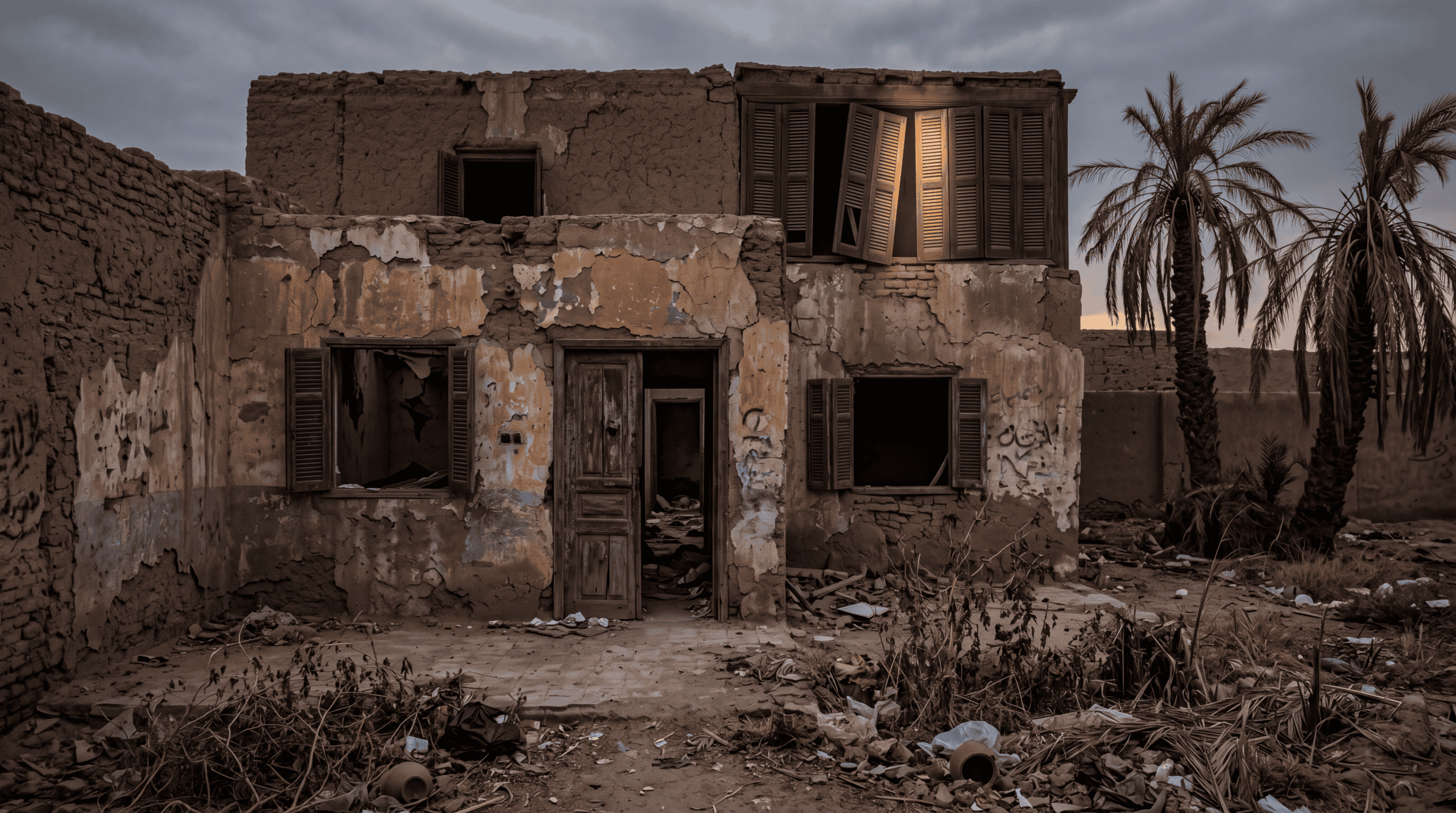 الجن في بيتنا — منزل مصري مهجور تحوّل إلى مكان مخيف بعد أربع سنوات