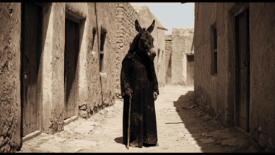 حمارة القايلة كائن خرافي يظهر وقت الظهيرة في زقاق قديم